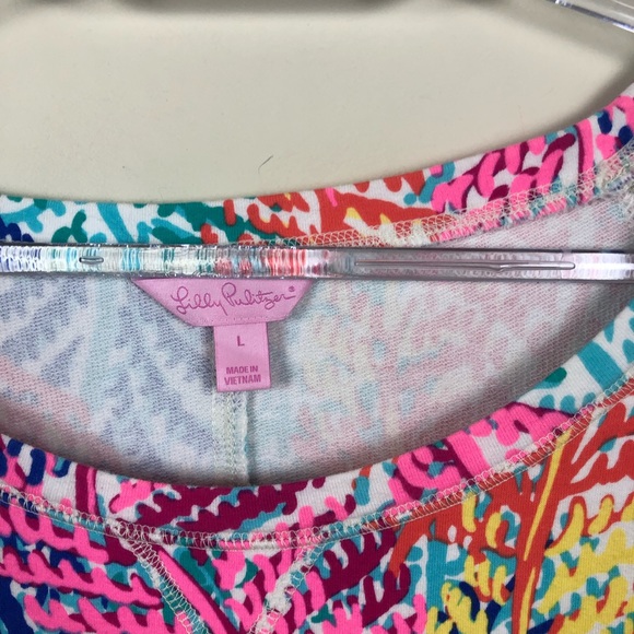 Lilly Pulitzer Sanibel Dress Electric Feel Print - Picture 5 of 8